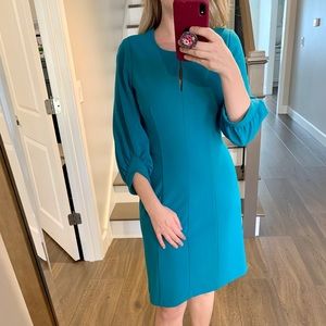 Calvin Klein teal dress